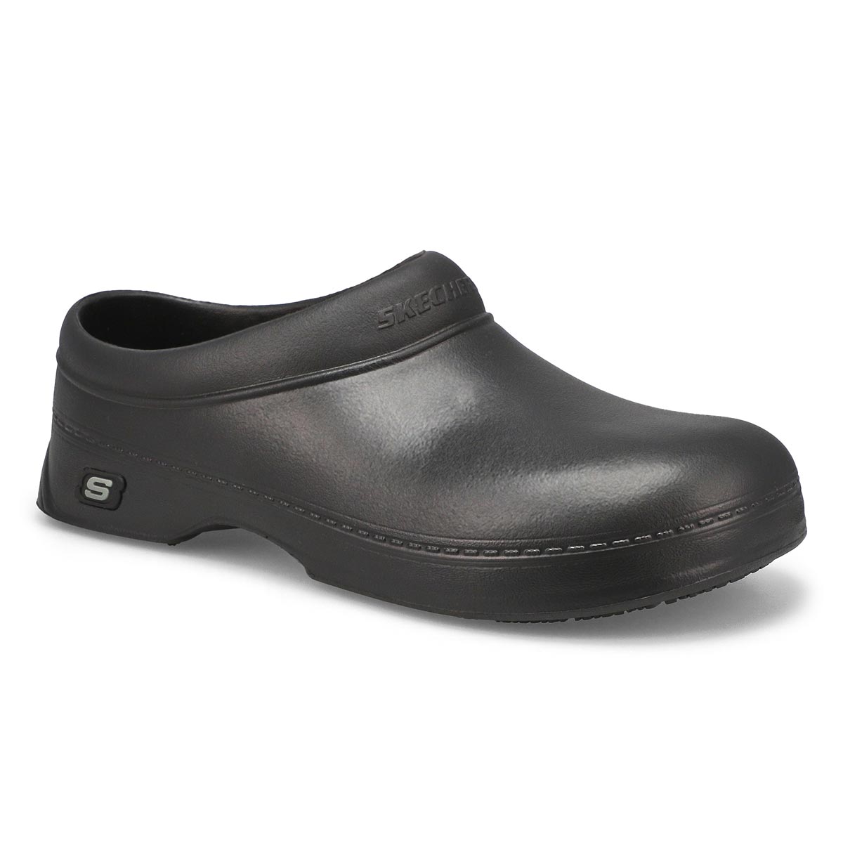 skechers clogs black